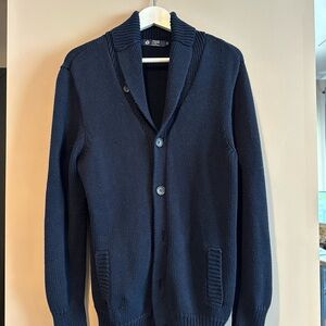 JCrew Navy Cotton Cardigan